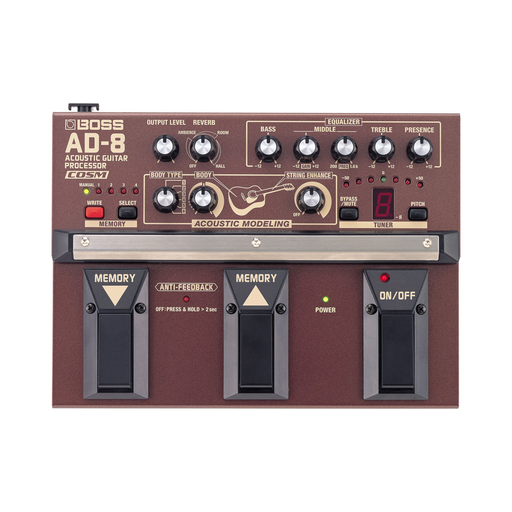 吉他踏板 Boss AD-8 原聲吉他處理器