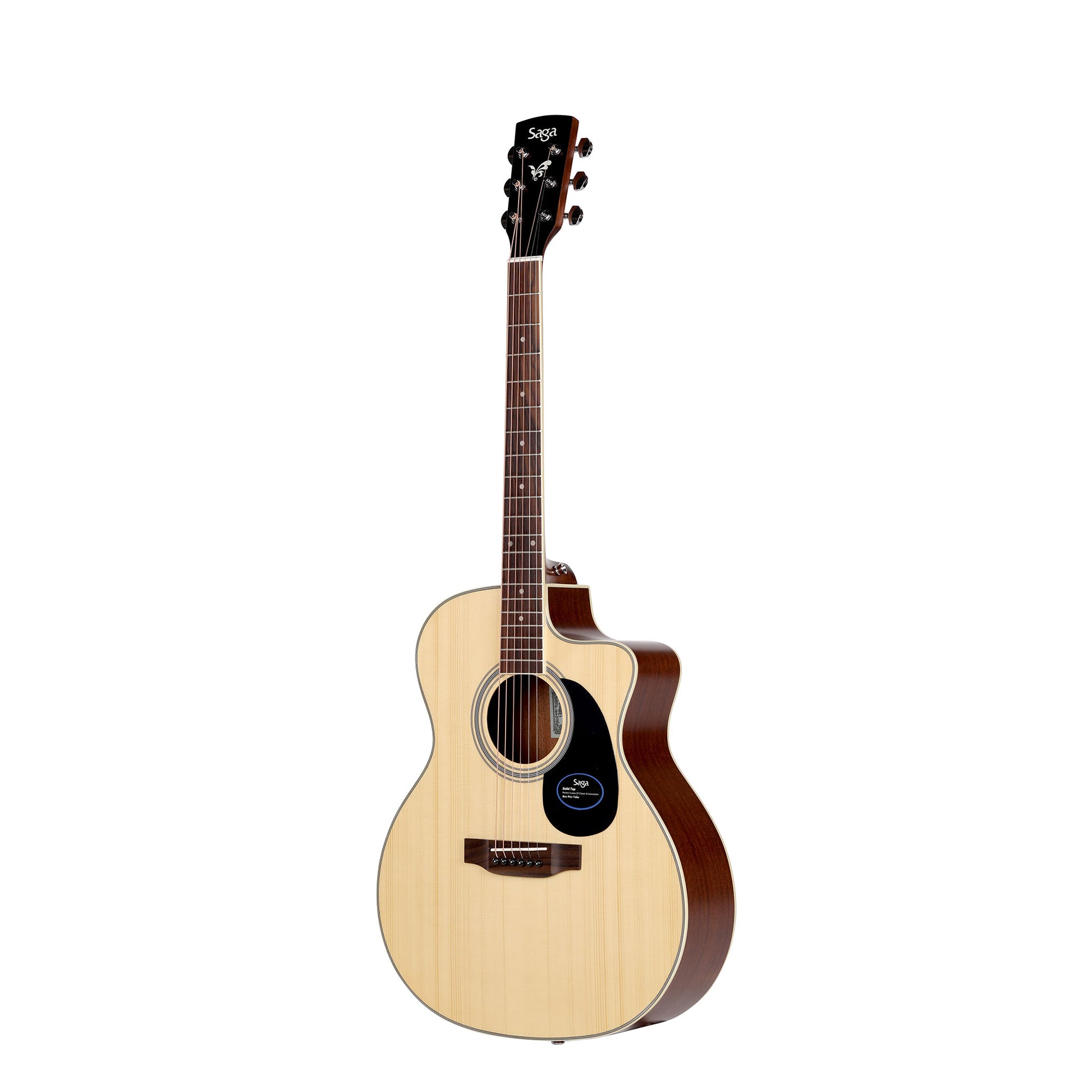 Đàn Guitar Acoustic Saga SF700GC - Việt Music