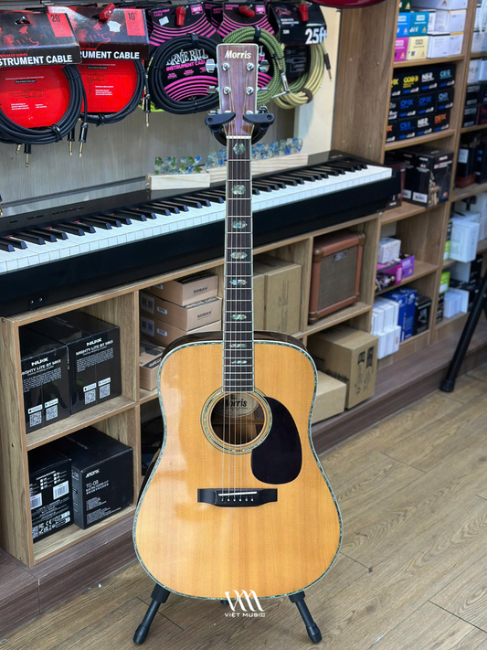 Đàn Guitar Acoustic Morris W40 1975 - Qua Sử Dụng