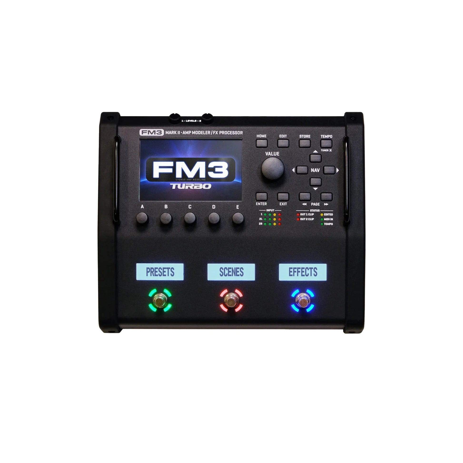 Pedal Guitar Fractal Audio FM3 Mk II Turbo Amp Modeler/FX Pedal Guitar Fractal Audio FM3 Mk II Turbo Amp Modeler/FX