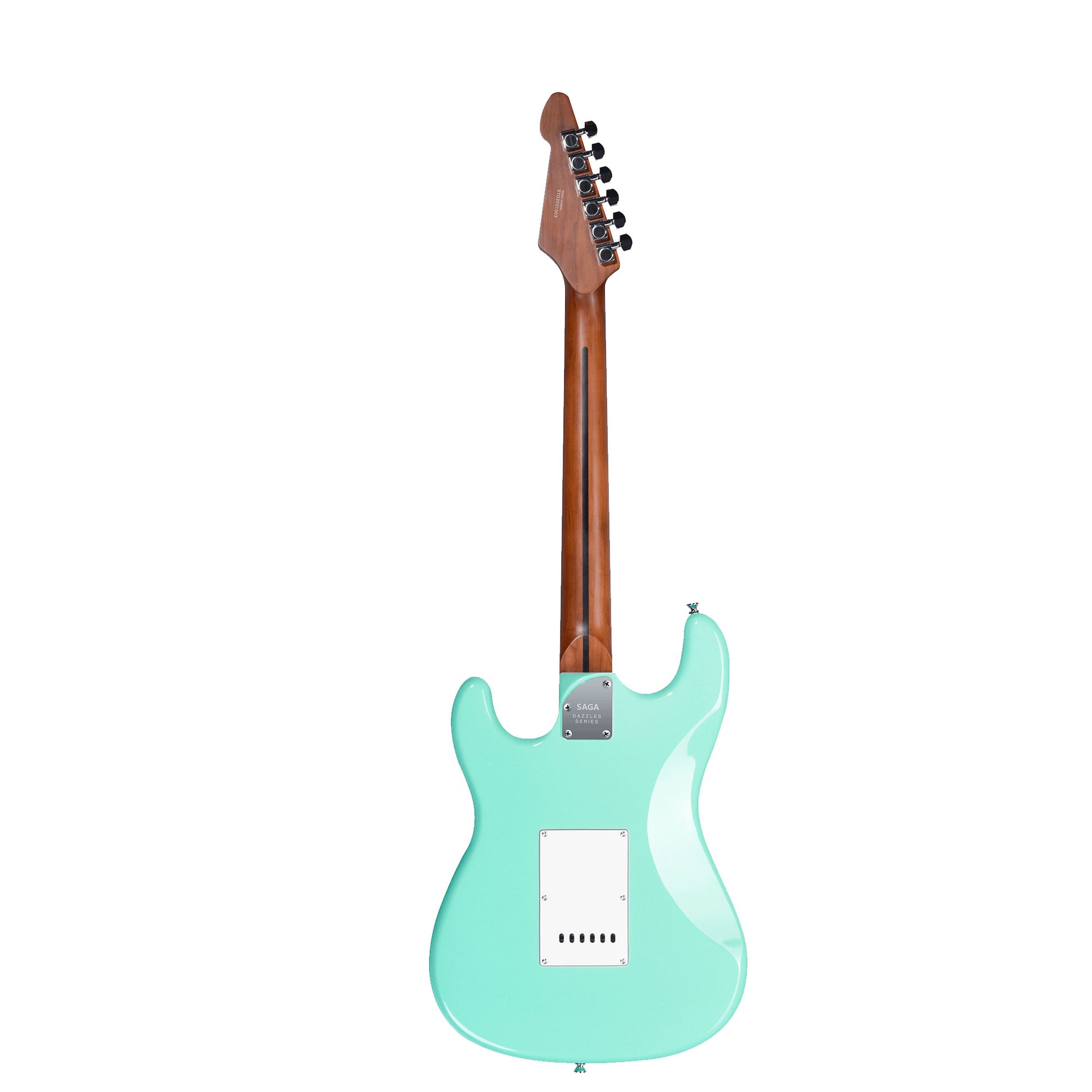Đàn Guitar Điện Saga SMF1314H Stratocaster HSS, Maple Fingerboard, Green - Việt Music