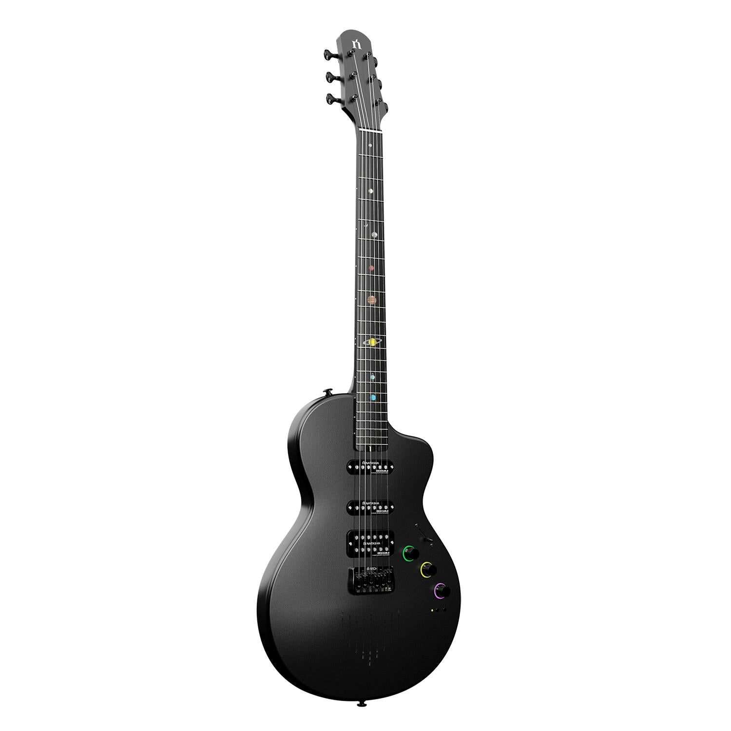 Đàn Guitar Điện Natasha Nebula, Cosmic Black - Việt Music