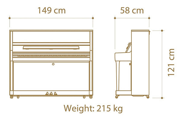 Đàn Piano Cơ Upright Kawai ND-21