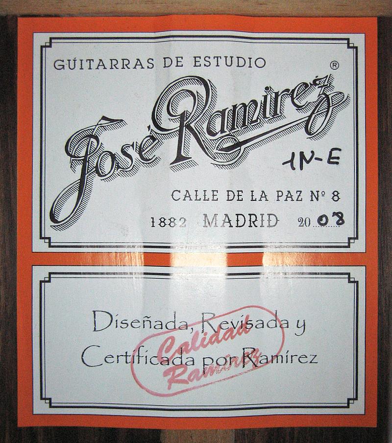 Đàn Guitar Classic Jose Ramirez 1N-E Cedar - Việt Music