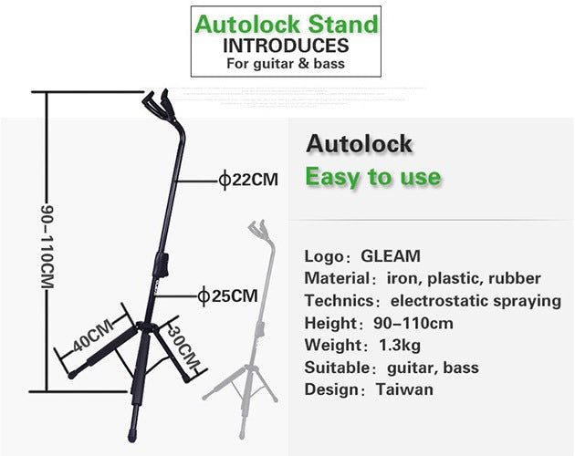 Giá Để Đàn Guitar Chữ Y Gleam Guitar Stand Q/GLM 002-2017