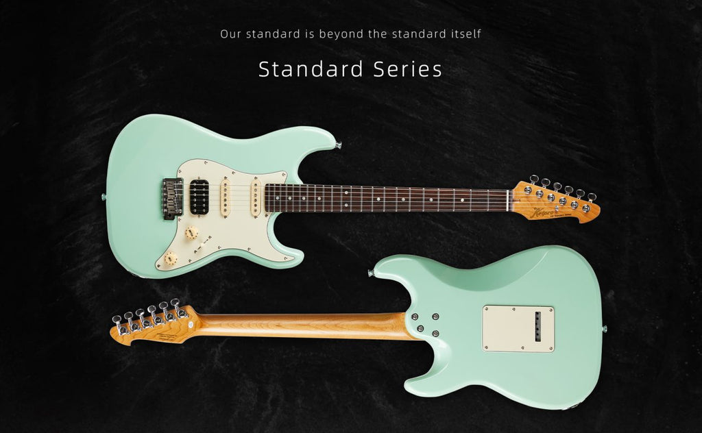 Đàn Guitar Điện Keipro Standard Series ST HSS, Rosewood Fingerboard, Pink