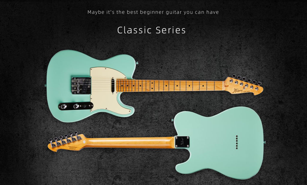 Đàn Guitar Điện Keipro Classic Series TL SS, Maple Fingerboard, Blue