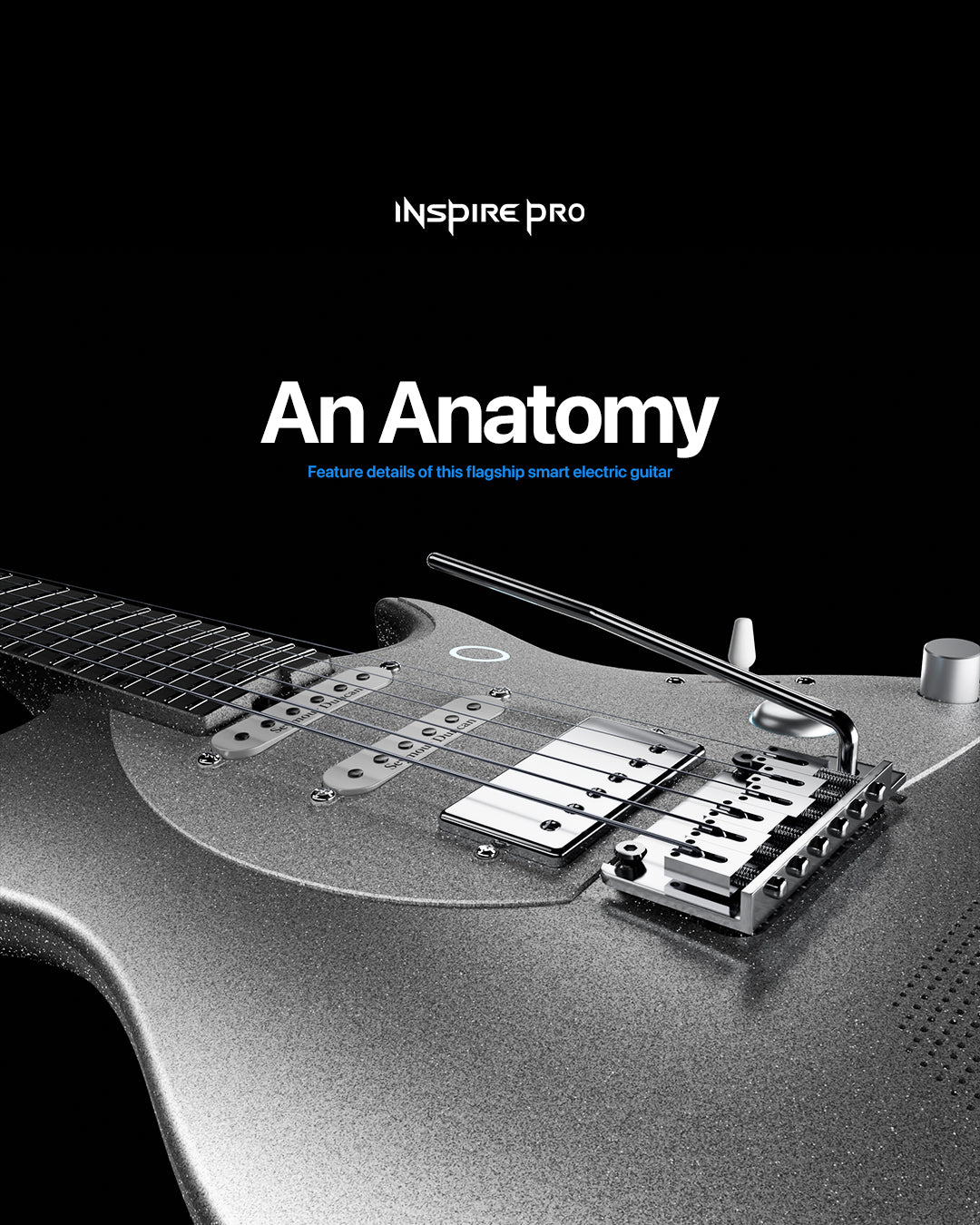 Đàn Guitar Điện Enya Inspire Pro SD - Seymour Duncan HSS, Carbon Fingerboard - Việt Music
