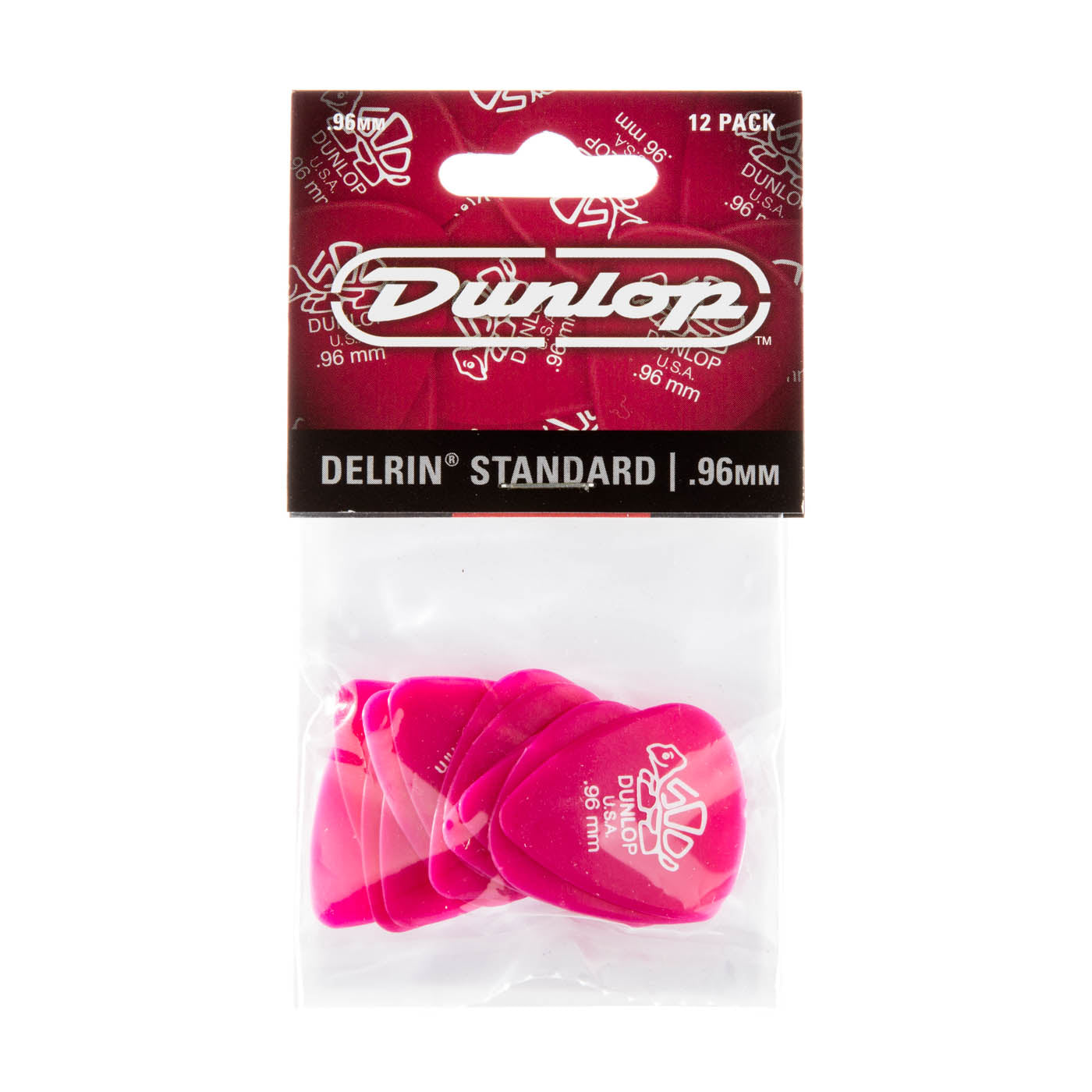 Pick Gảy Đàn Guitar Jim Dunlop Delrin 500, 12pc - Việt Music