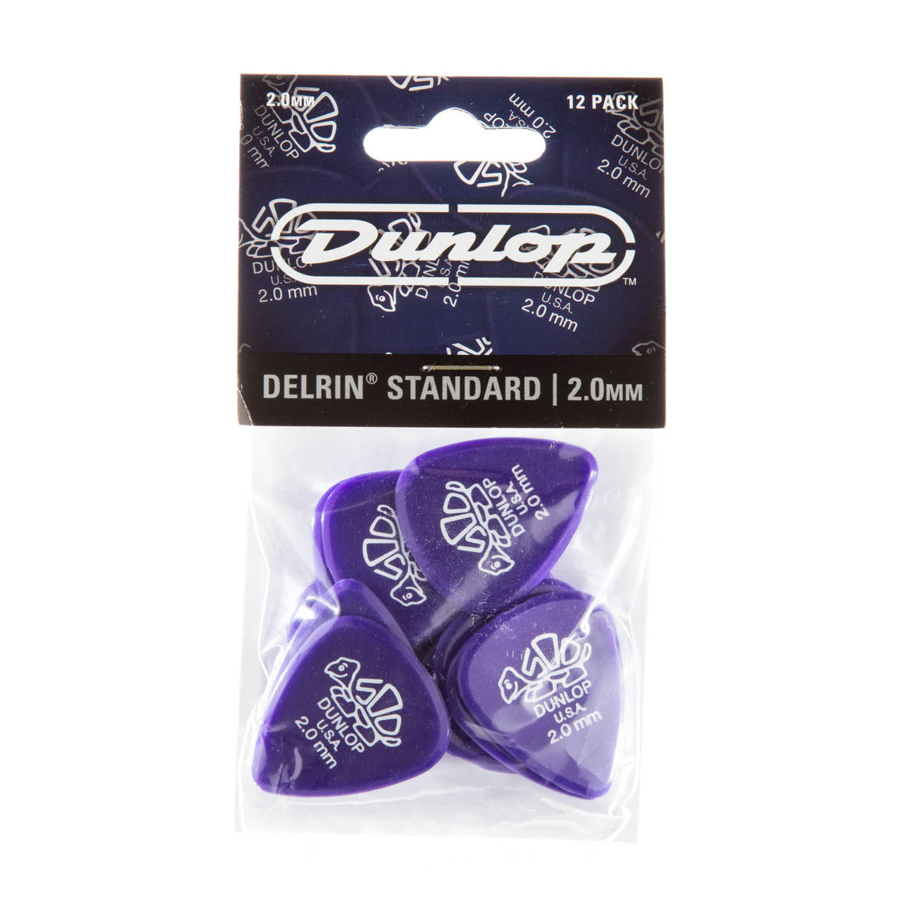 Pick Gảy Đàn Guitar Jim Dunlop Delrin 500 41P, 12pc - Việt Music