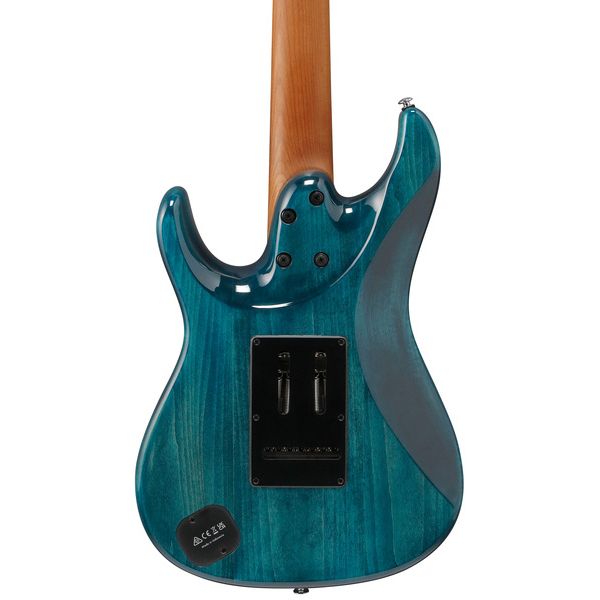 Đàn Guitar Điện Ibanez Premium AZ447P1QM 7-string SSH, Rosewood Fingerboard, Cosmic Blue (nhân) - Việt Music