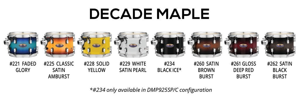 Trống Cơ Pearl Decade Maple DMP925SP/C (22/10-12/16/14)