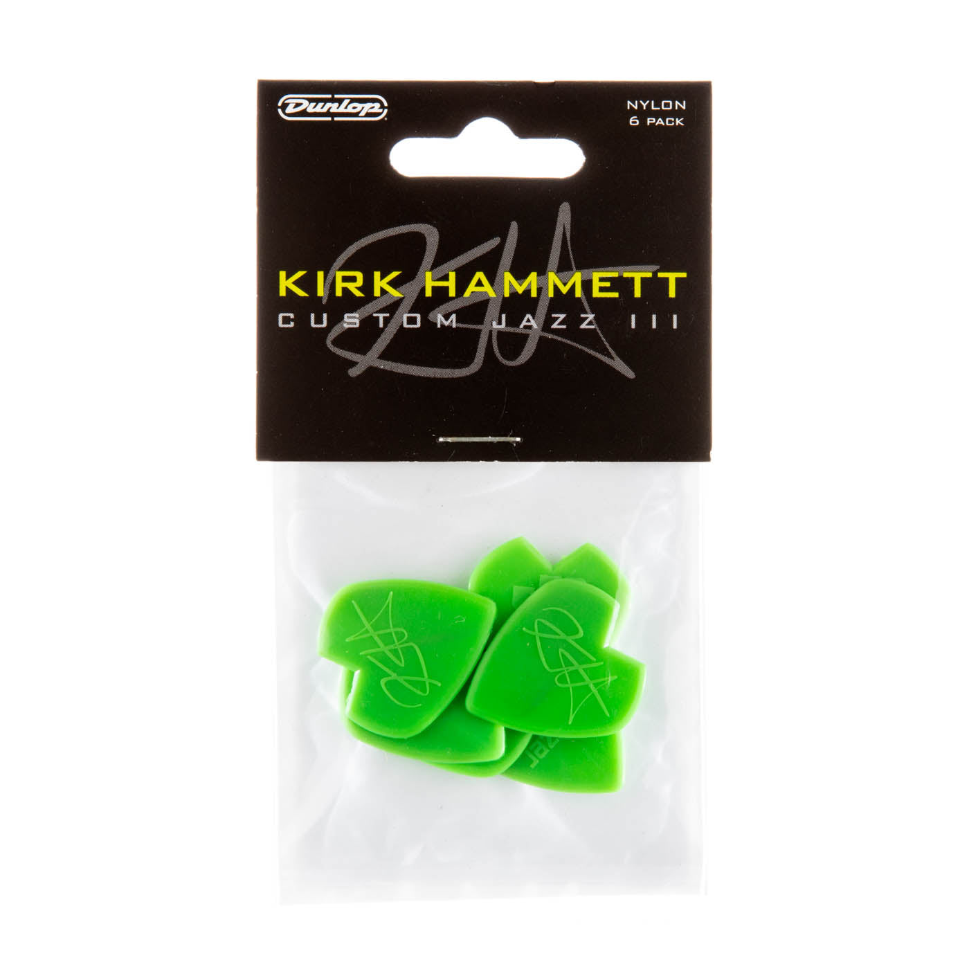 Pick Gảy Đàn Guitar Jim Dunlop 47PKH3N Kirk Hammett Signature Custom Jazz III, 6pc - Việt Music