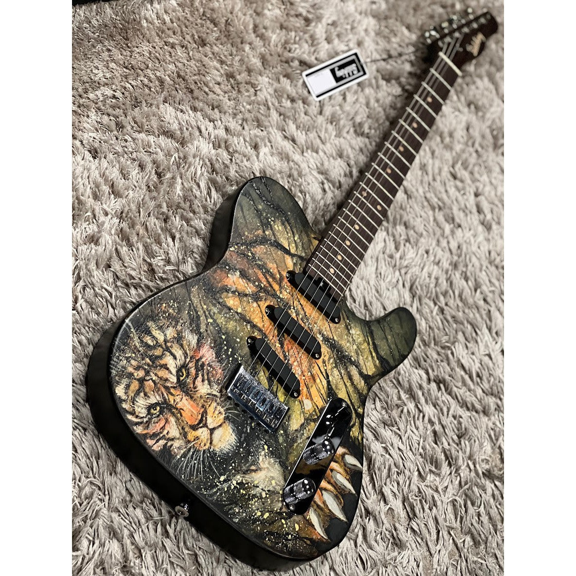 Đàn Guitar Điện Soloking MT-1 Artisan Tiger and Dragon of Tang Dynasty SSS, Rosewood Fingerboard, Tiger and Dragon - Việt Music