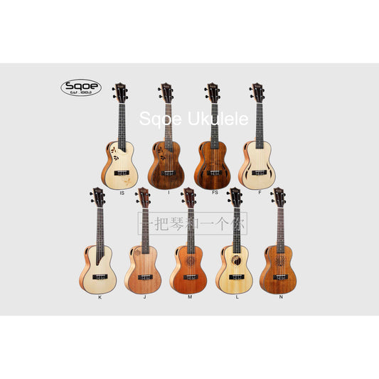 Đàn Ukulele Concert Sqoe SQ-UK-24 - Việt Music