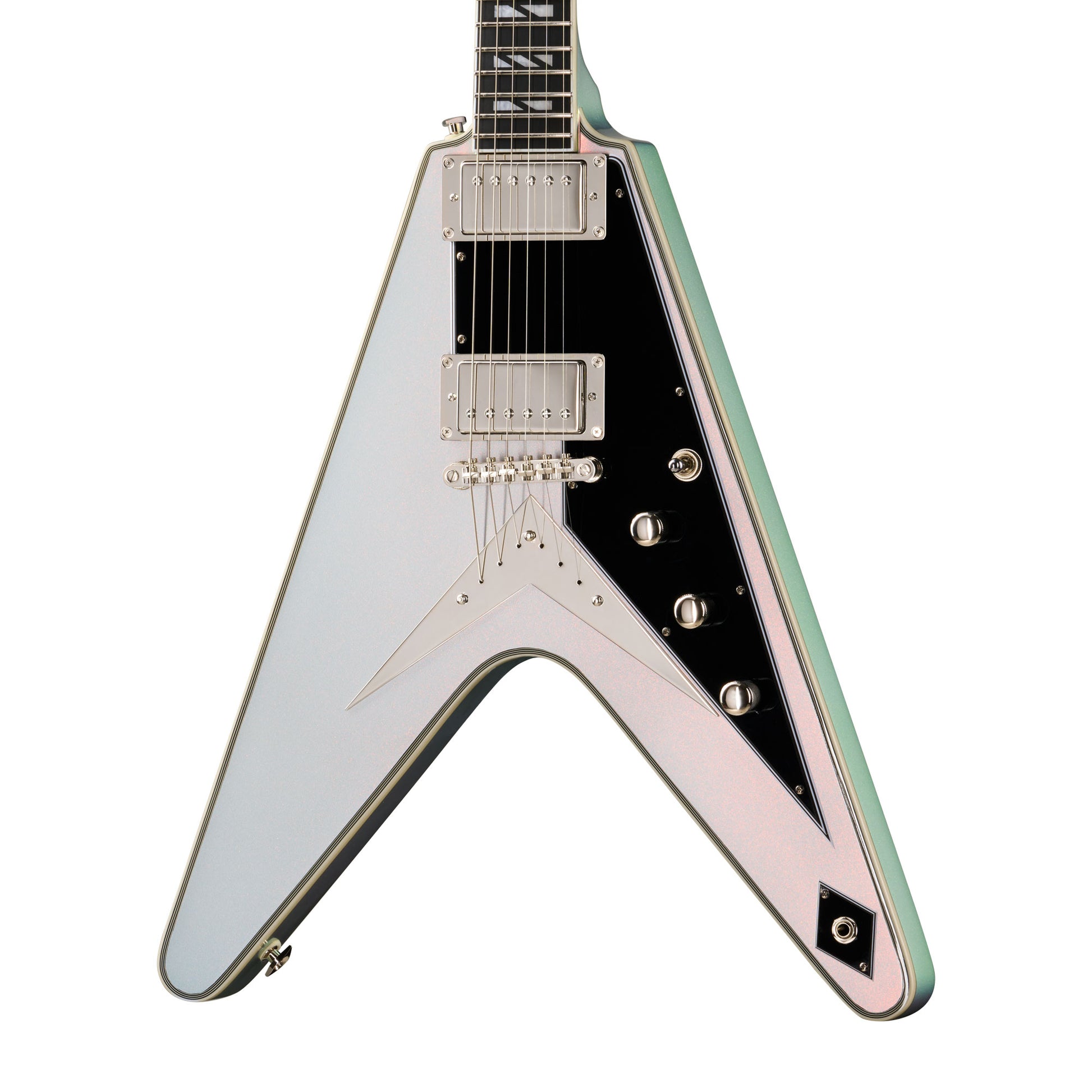 Đàn Guitar Điện Epiphone Futura Flying V Custom HH, Ebony Fingerboard - Việt Music