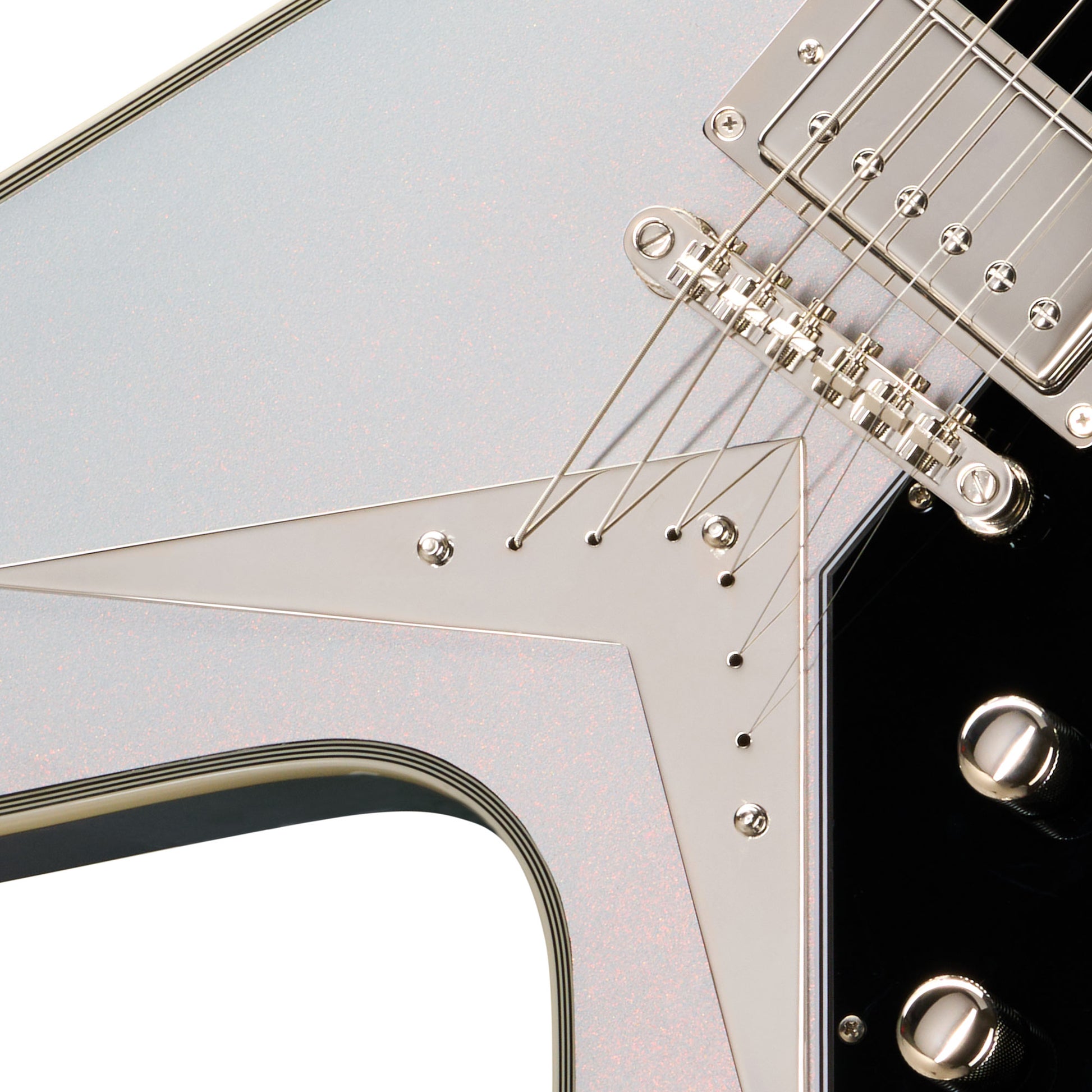 Đàn Guitar Điện Epiphone Futura Flying V Custom HH, Ebony Fingerboard - Việt Music