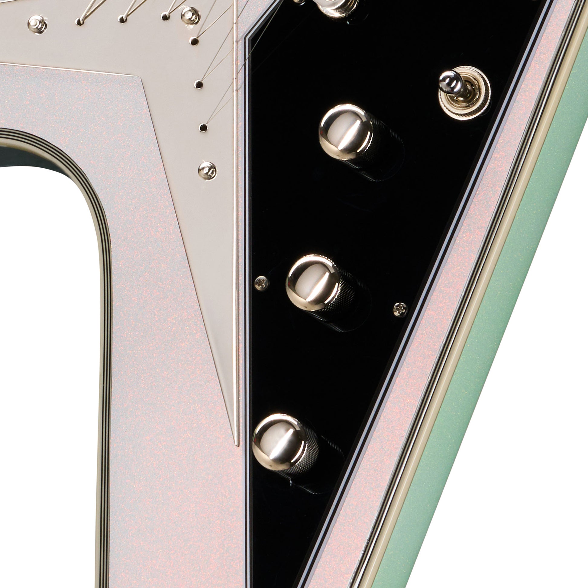 Đàn Guitar Điện Epiphone Futura Flying V Custom HH, Ebony Fingerboard - Việt Music