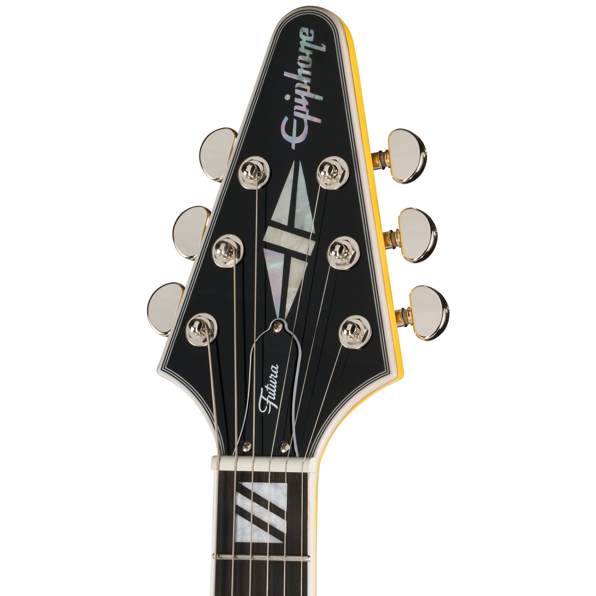 Đàn Guitar Điện Epiphone Futura Flying V Custom HH, Ebony Fingerboard - Việt Music