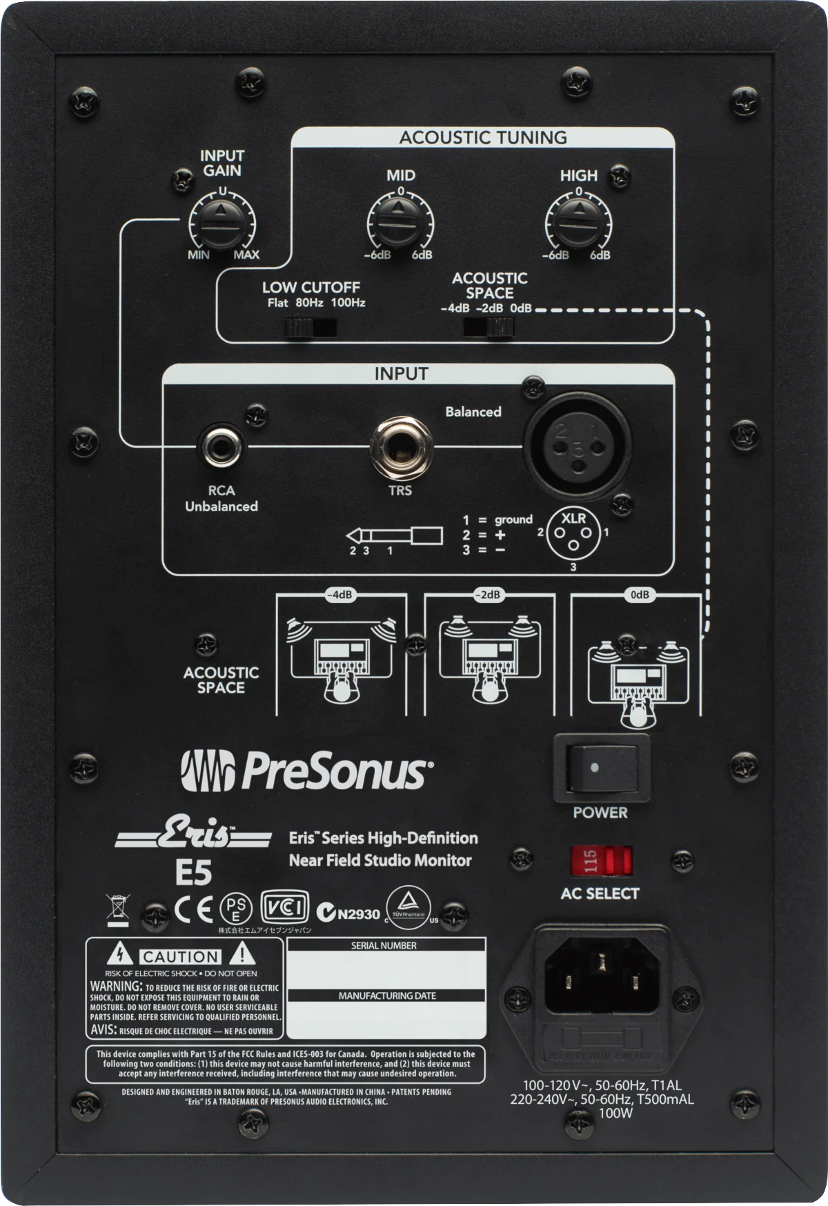 Loa Kiểm Âm PreSonus Eris E5 - Việt Music