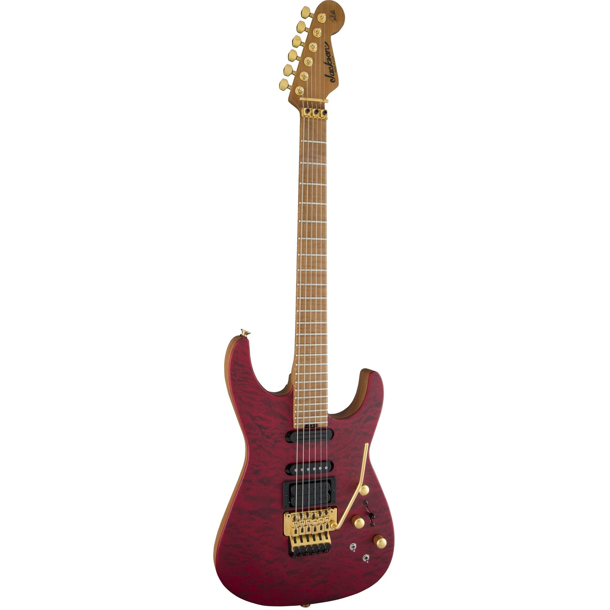 Đàn Guitar Điện Jackson USA Signature Phil Collen PC1 Satin Stain HSS, Maple Fingerboard - Việt Music