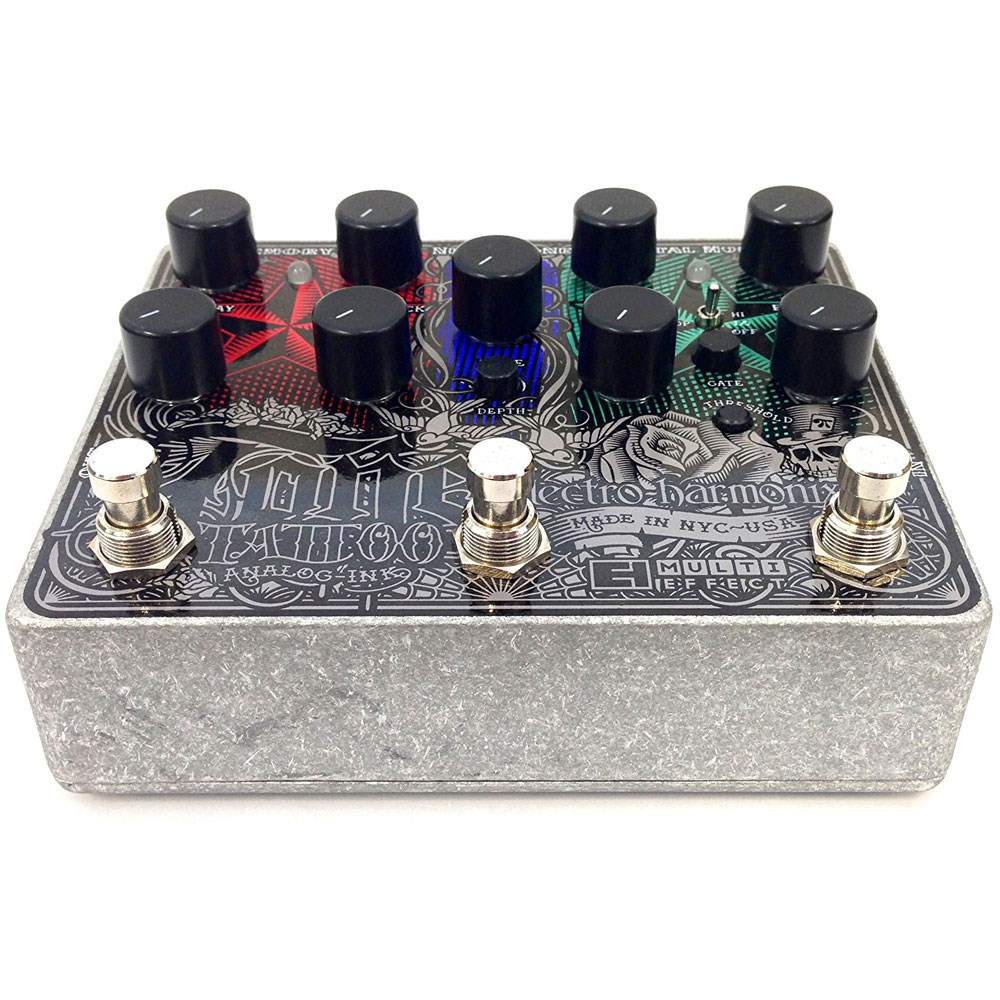 Pedal Guitar Electro-Harmonix Tone Tattoo - Analog Delay / Chorus / Distortion Multi-Effect - Việt Music