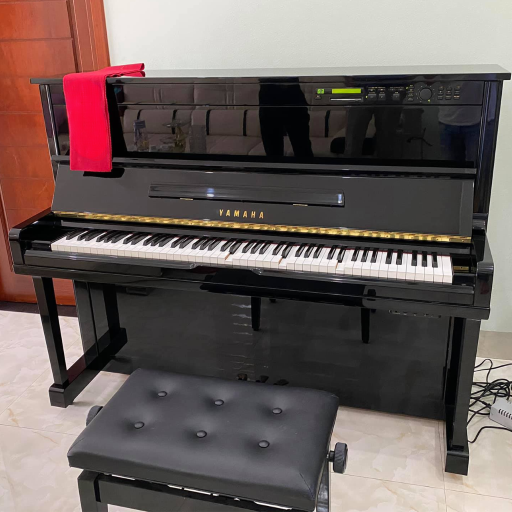 Đàn Piano Cơ Upright Yamaha HQ100SX Silent - Qua Sử Dụng