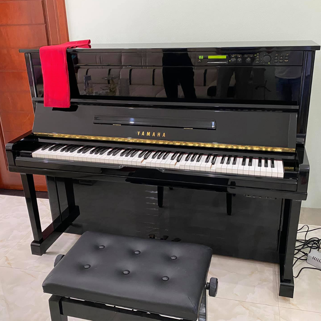 Đàn Piano Yamaha HQ100Sx Đàn Piano Cơ Upright Yamaha HQ100SX Silent - Qua Sử Dụng