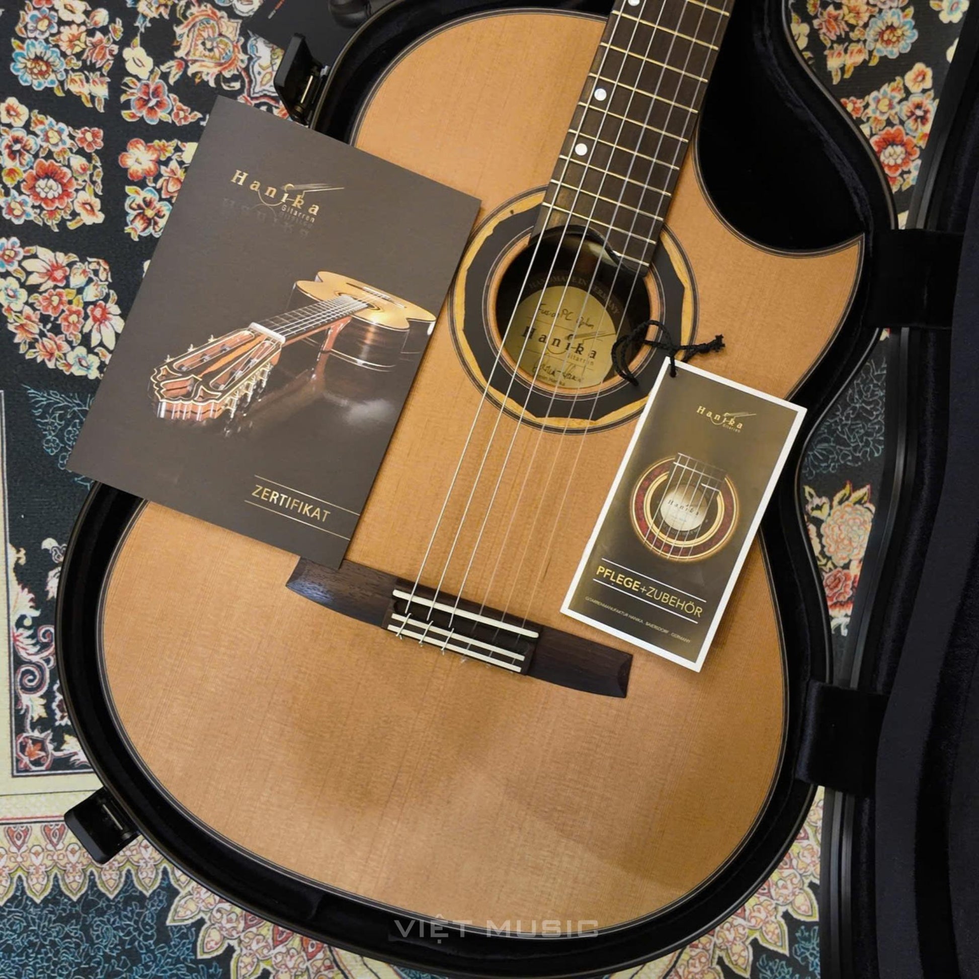 Đàn Guitar Classic Hanika Fusion PC Cedar - Việt Music