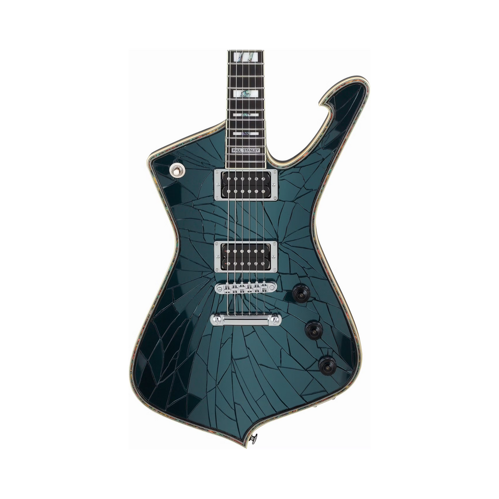 Đàn Guitar Điện Ibanez PS3CM - Paul Stanley Signature HH, Ebony Fingerboard, Black Cracked Mirror