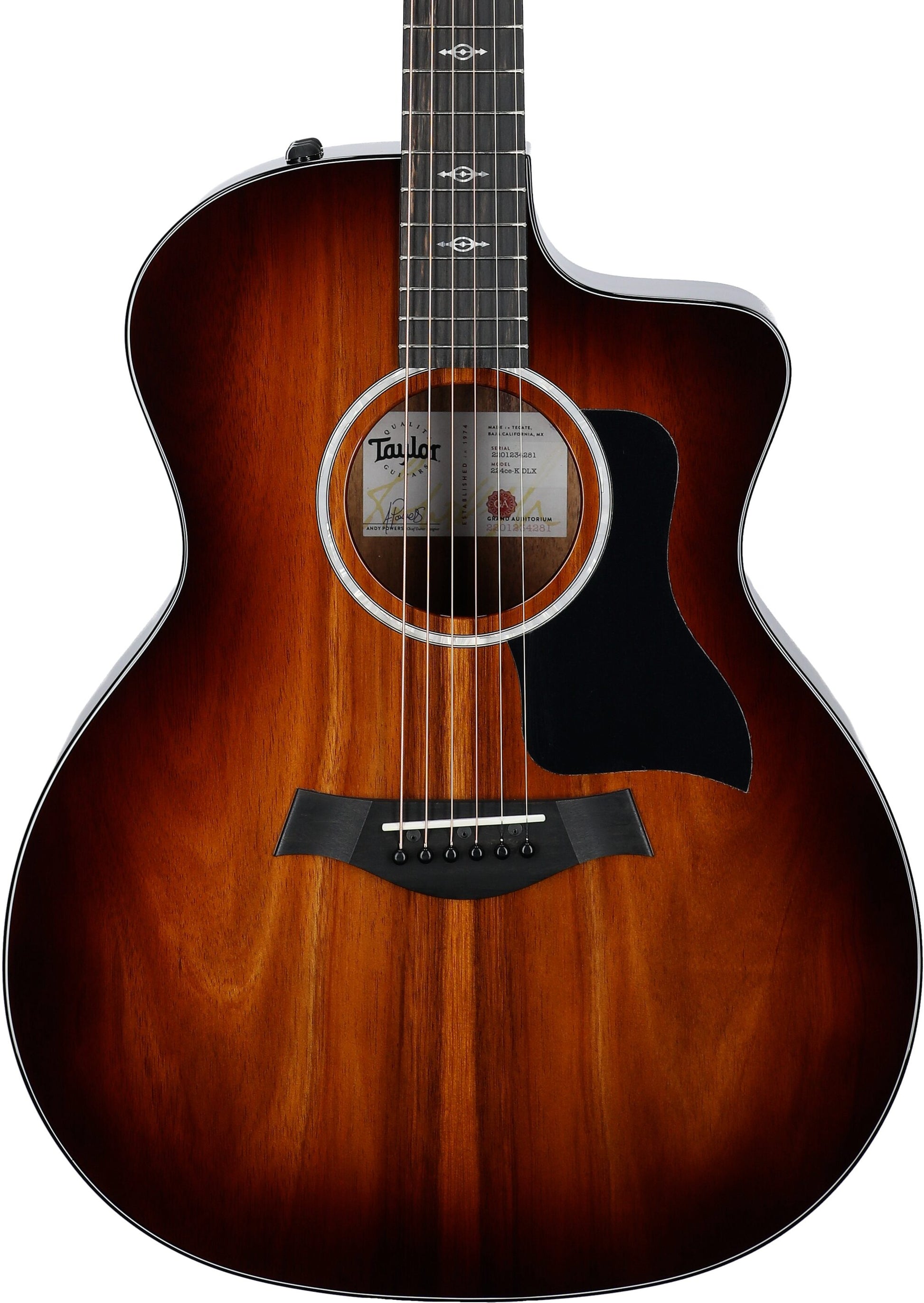 Đàn Guitar Acoustic Taylor 224CE-K DLX - Việt Music