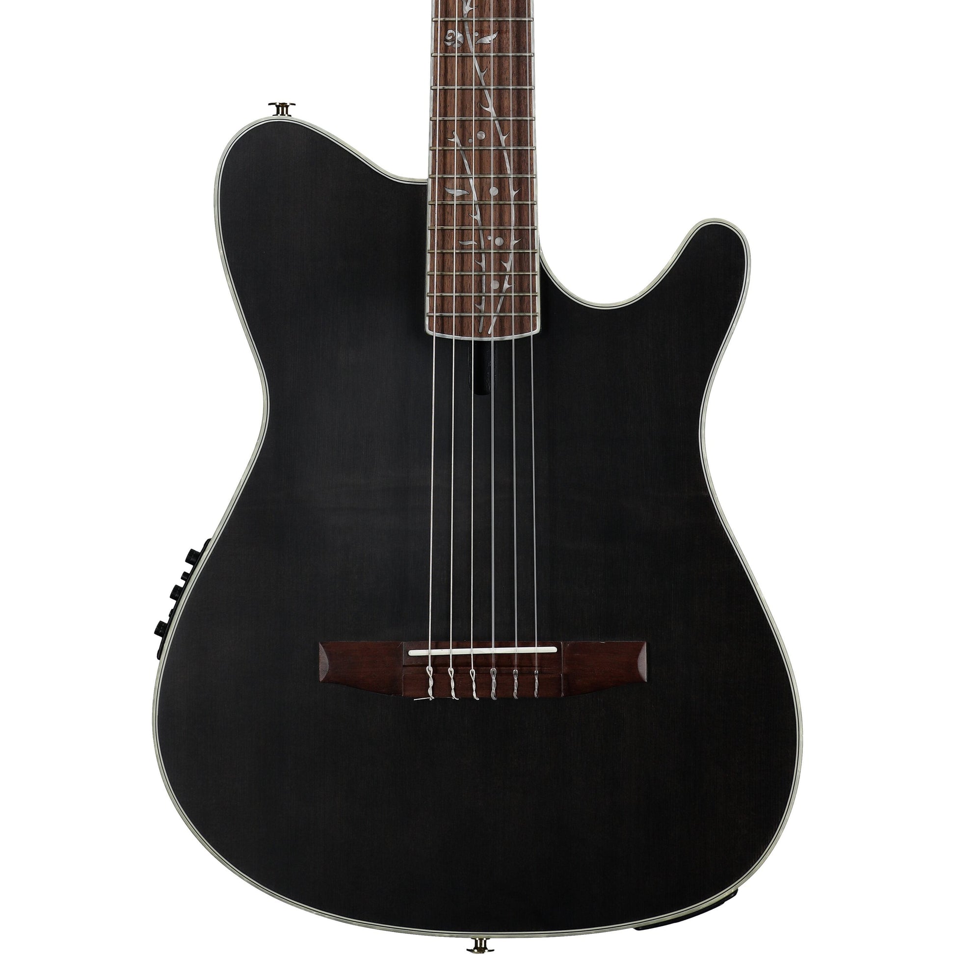 Đàn Guitar Classic Ibanez TOD10N Tim Henson Signature Nylon Acoustic, Black Flat - Việt Music