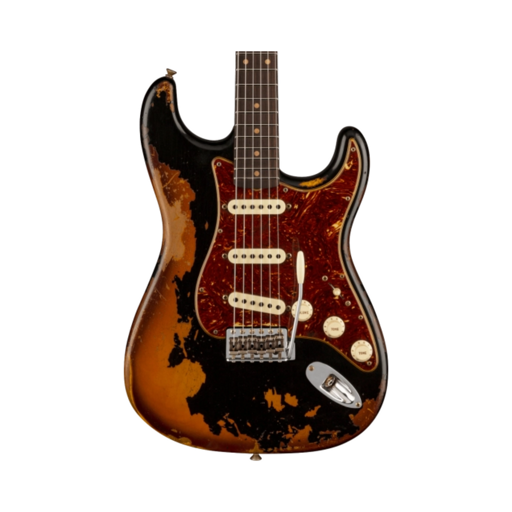 Đàn Guitar Điện Fender Custom Shop Ltd Ed Roasted 1961 Super Heavy Relic Stratocaster SSS, Rosewood Fingerboard