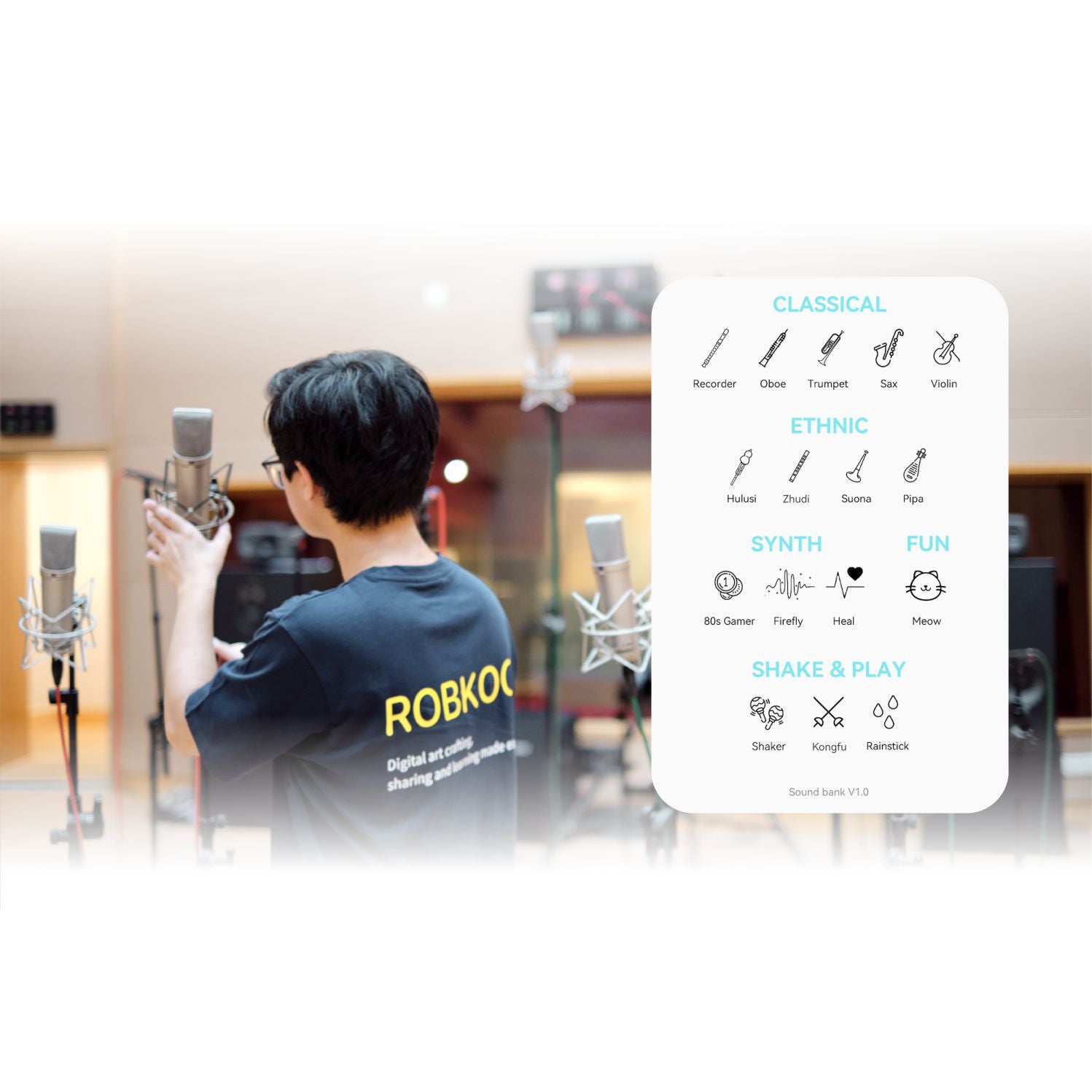 Sáo Điện Robkoo Clarii Mini - Việt Music