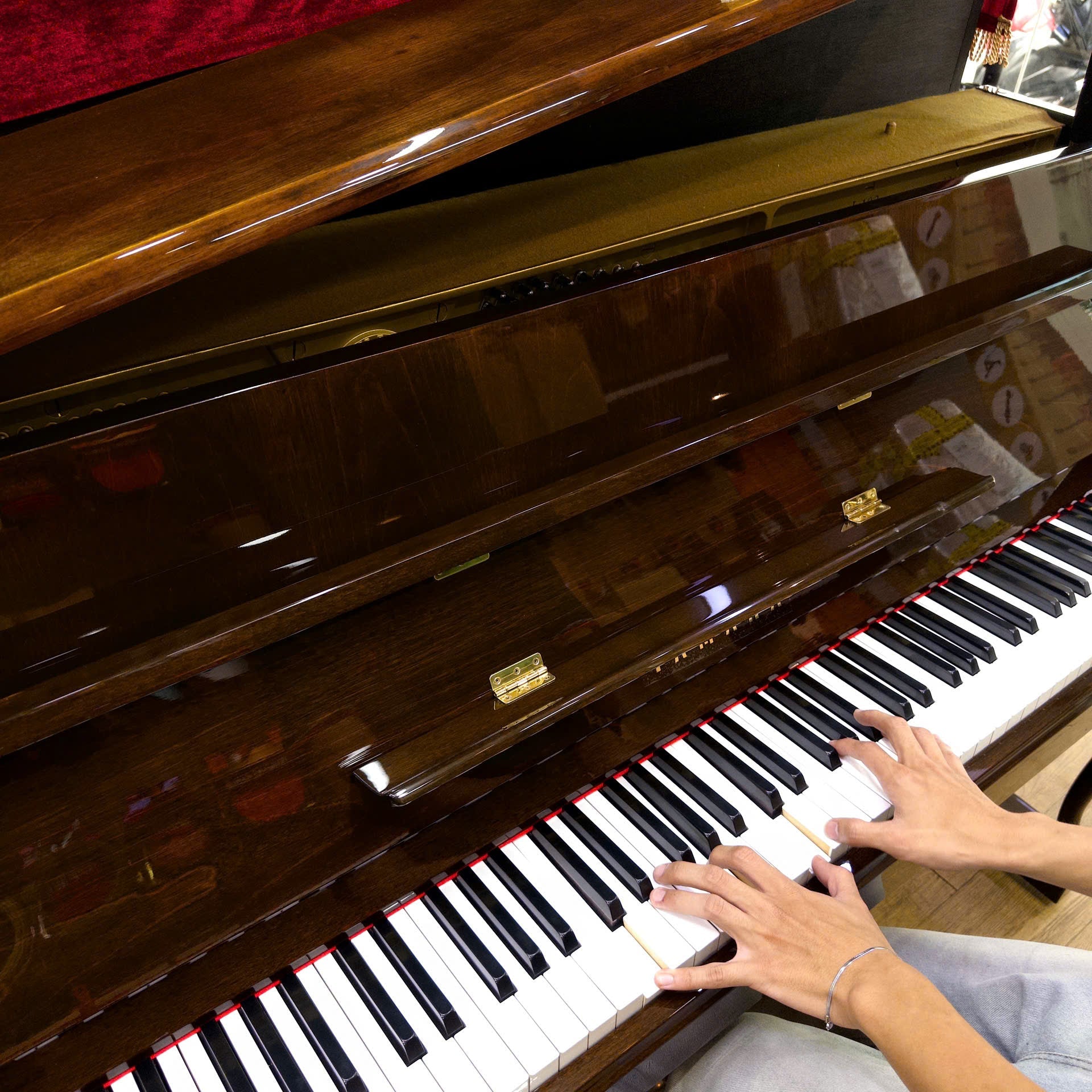 Đàn Piano Cơ Upright Yamaha L-102 - Qua Sử Dụng - Việt Music