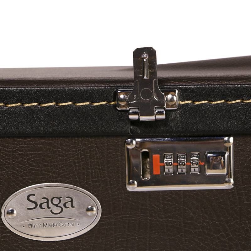 Hộp Đàn Guitar Acoustic Saga C-S1 - High End Guitar Case - Việt Music