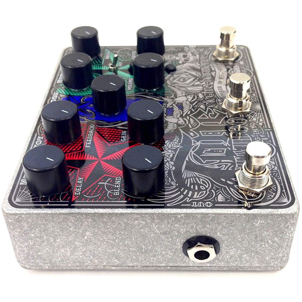 Pedal Guitar Electro-Harmonix Tone Tattoo - Analog Delay / Chorus / Distortion Multi-Effect - Việt Music