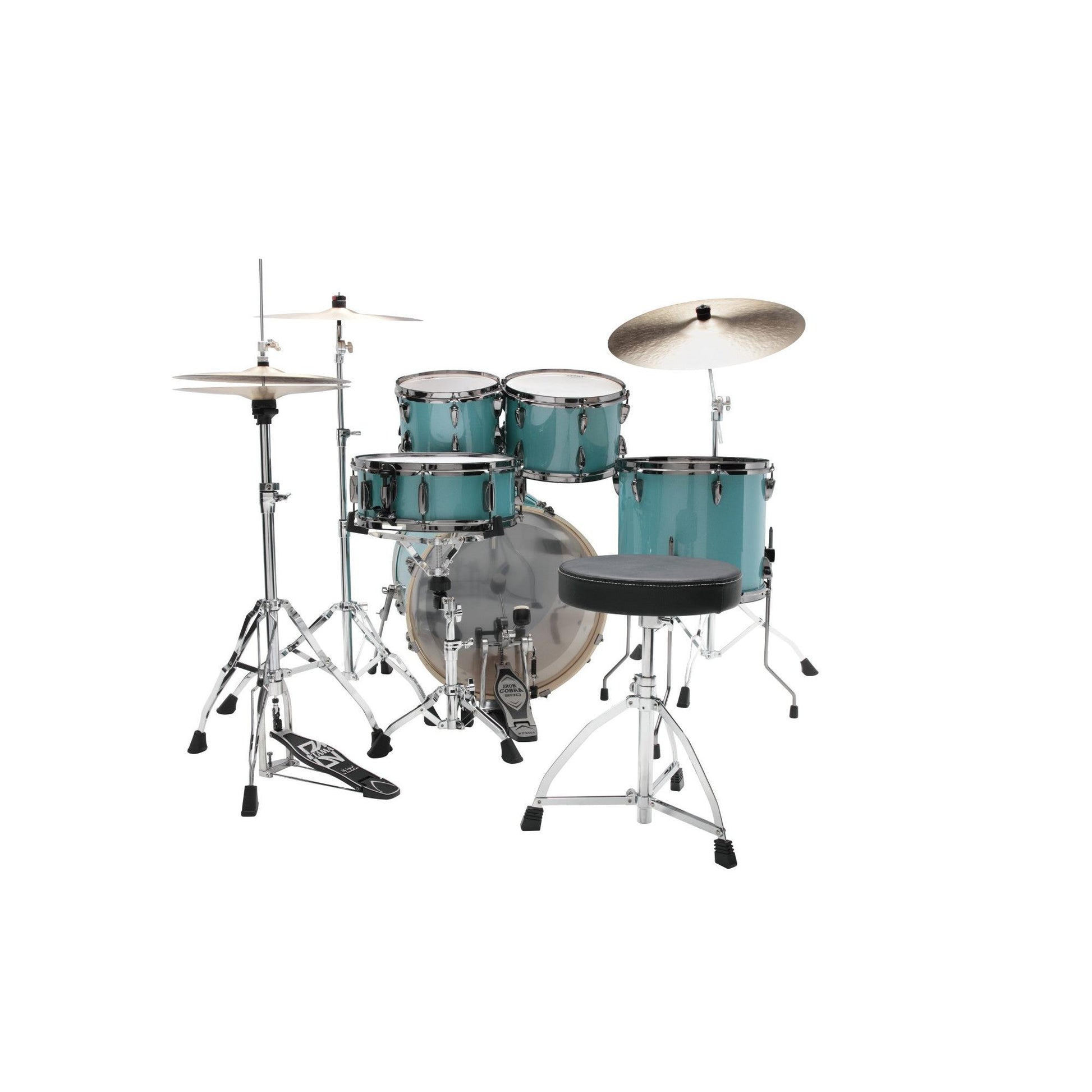 Trống Cơ Tama Imperialstar IP52H6WBN (22B/10T-12T/16F/14S + Hardware), w/Black Nickel Shell Hardware, Matching Wood Hoops Bass Drum - Việt Music