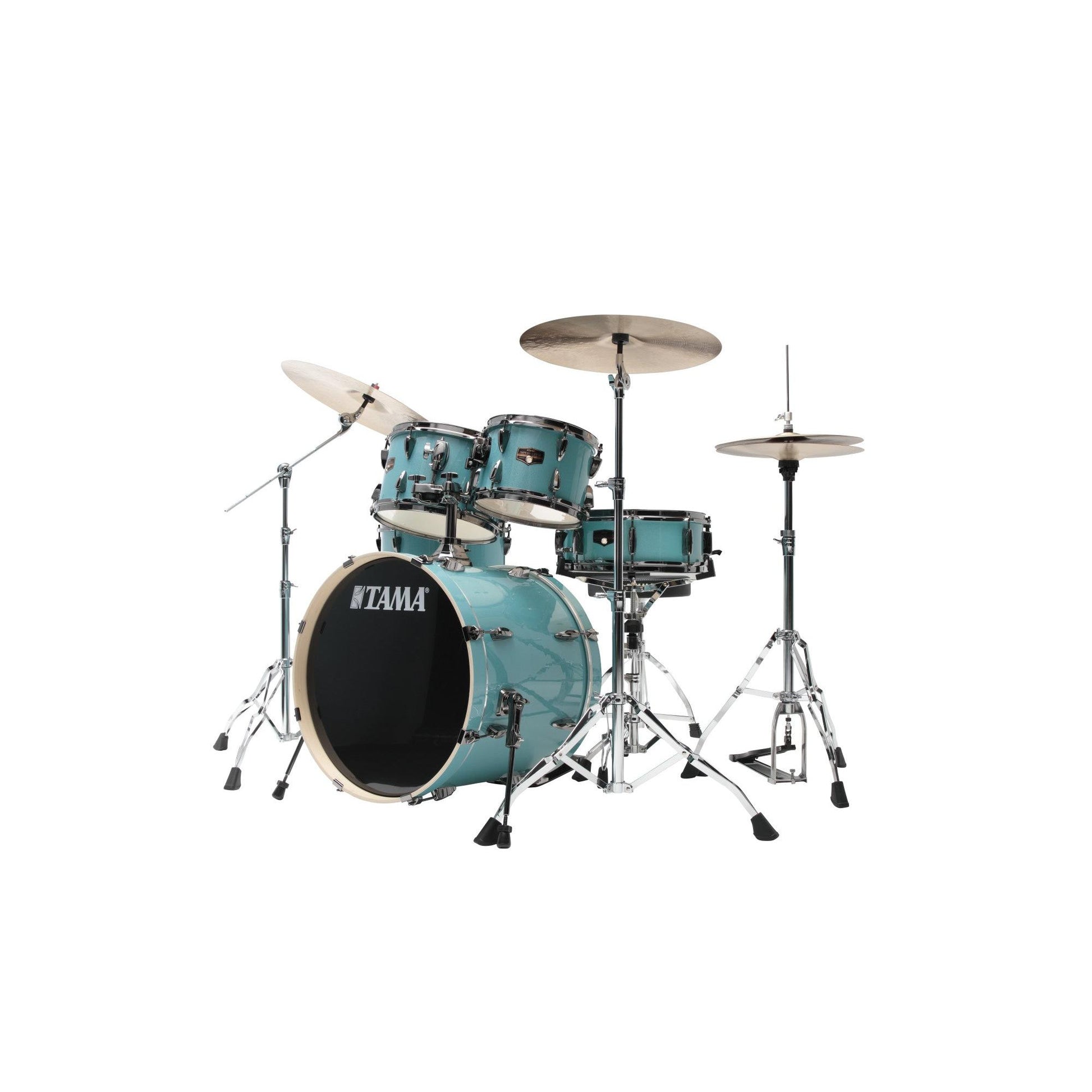 Trống Cơ Tama Imperialstar IP52H6WBN (22B/10T-12T/16F/14S + Hardware), w/Black Nickel Shell Hardware, Matching Wood Hoops Bass Drum - Việt Music