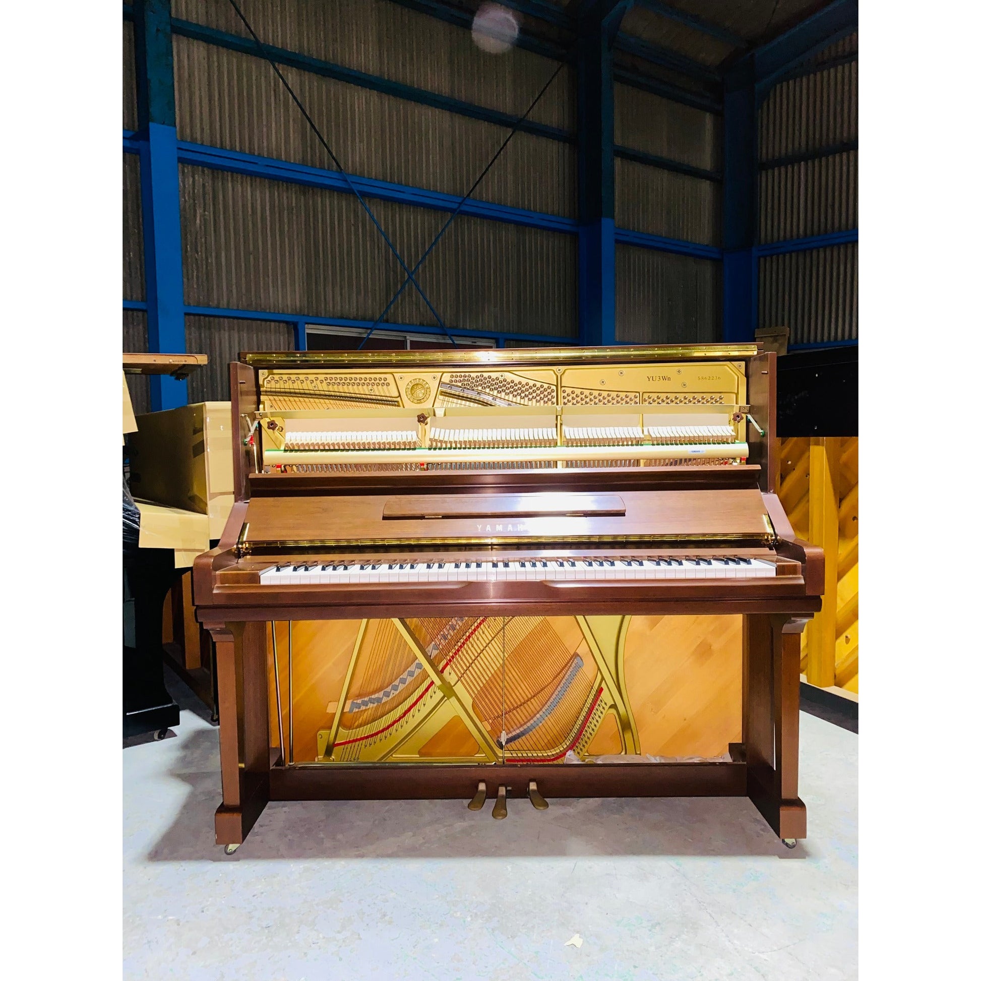 Đàn Piano Cơ Upright Yamaha YU3Wn - Qua Sử Dụng - Việt Music