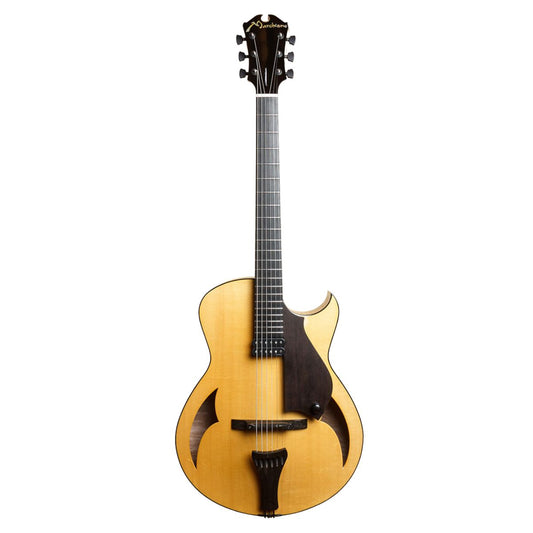 Đàn Guitar Điện Marchione 15 inch Arch Top H, Ebony Fingerboard, Natural - Qua Sử Dụng - Việt Music