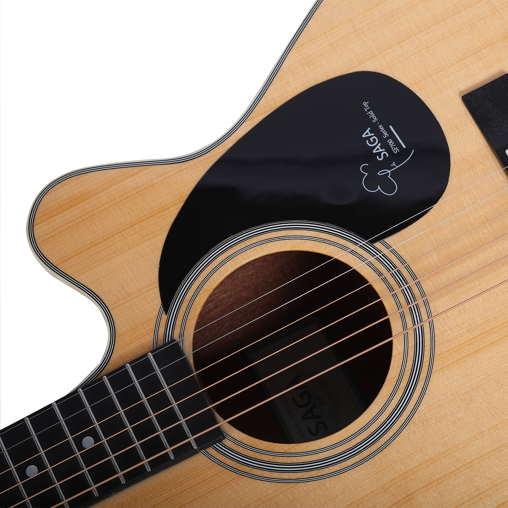 Đàn Guitar Acoustic Saga SA700C Pro - Việt Music