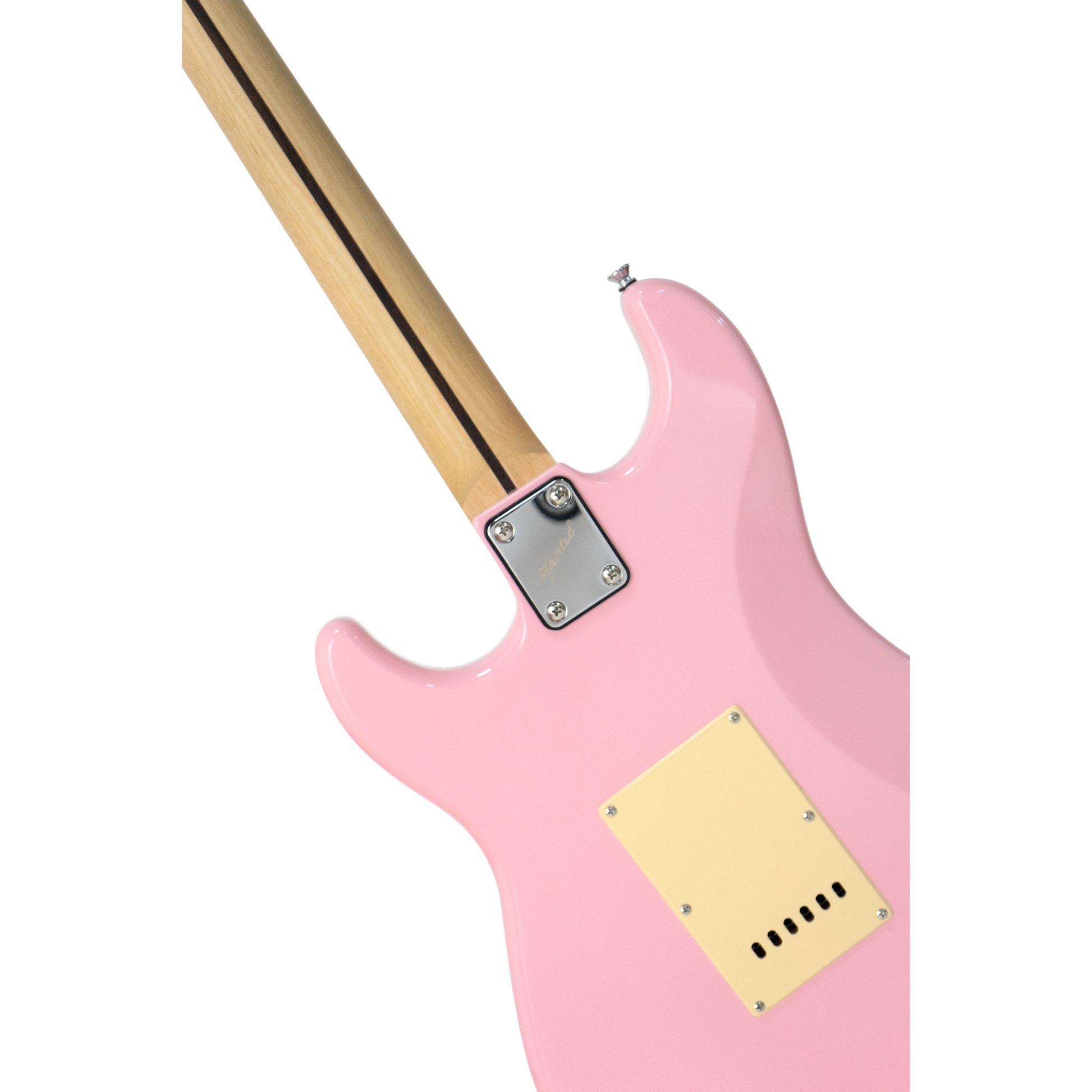 Đàn Guitar Điện Mantic MST100 HSS, Maple Fingerboard, Pink - Việt Music