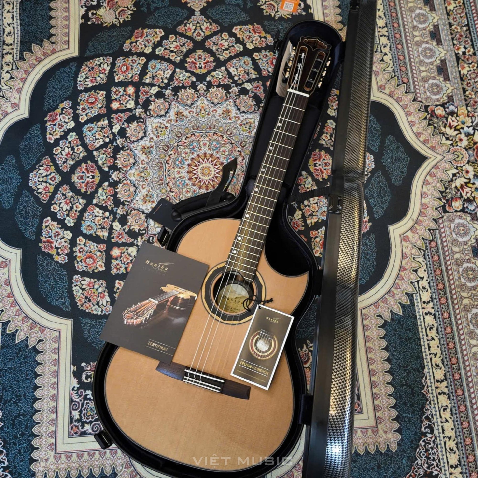 Đàn Guitar Classic Hanika Fusion PC Cedar - Việt Music