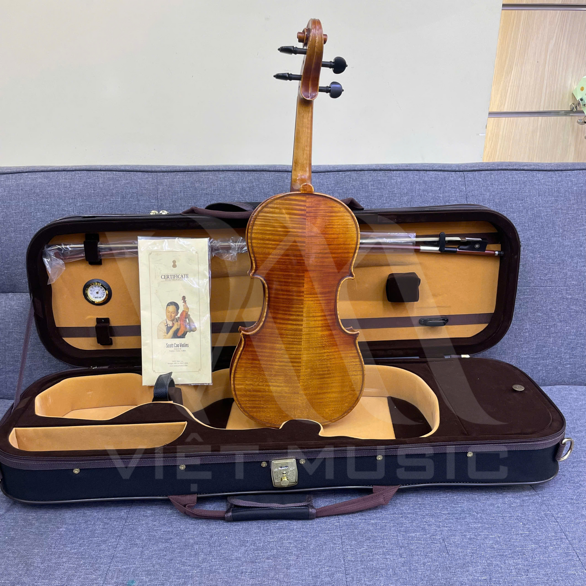 Đàn Violin Scott Cao STV750E Size 4/4 - Việt Music