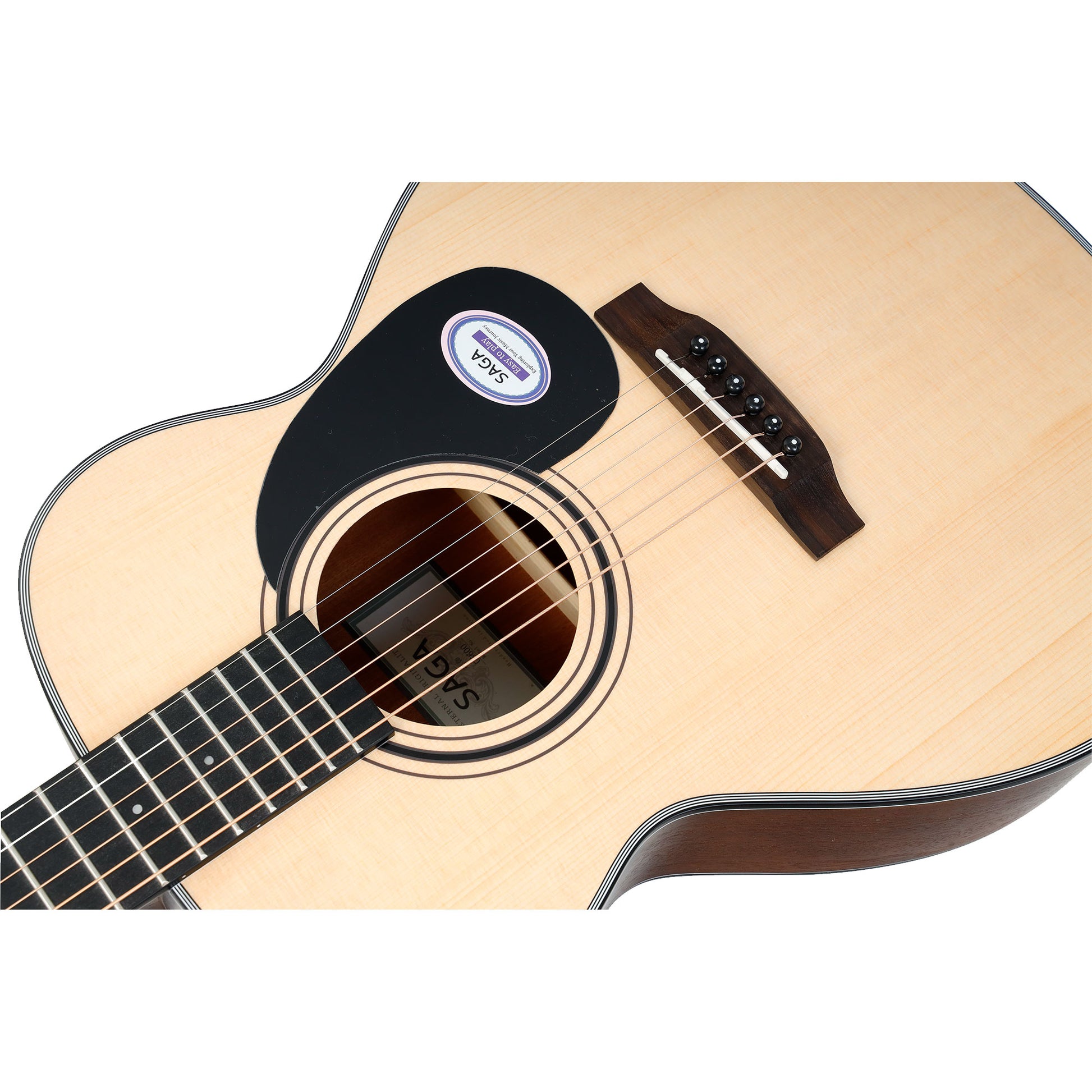 Đàn Guitar Acoustic Saga GS600E - Việt Music