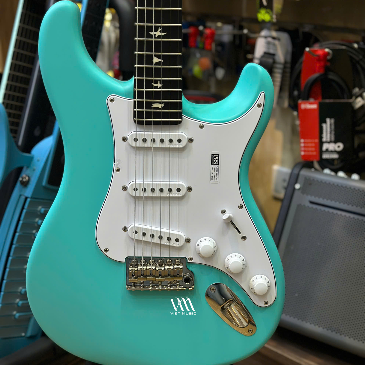 Đàn Guitar Điện PRS Bolt-On Silver Sky Wild Blue Limited Edition SSS, Rosewood Fingerboard - Việt Music