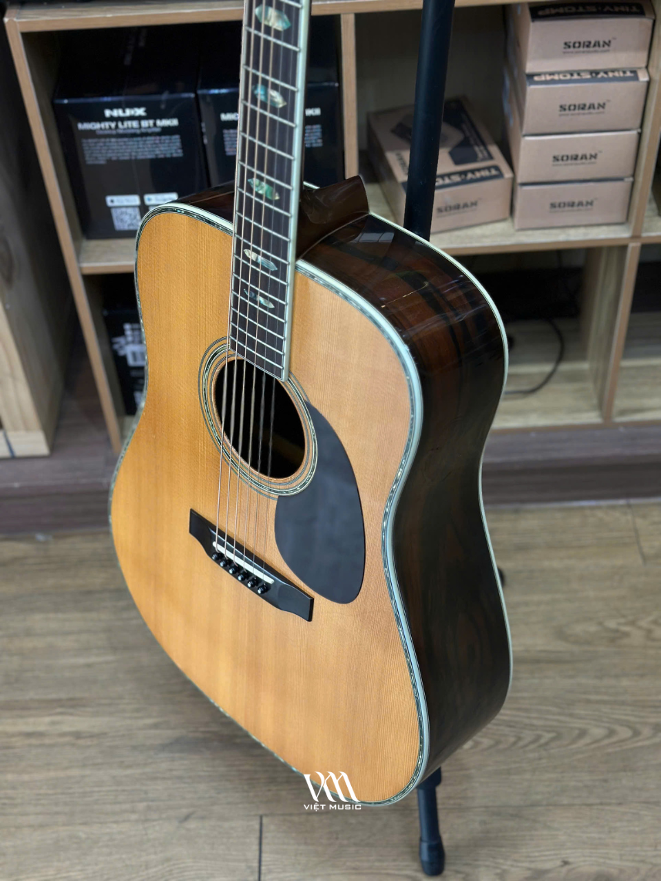 Đàn Guitar Acoustic Morris W40 1975 - Qua Sử Dụng - Việt Music