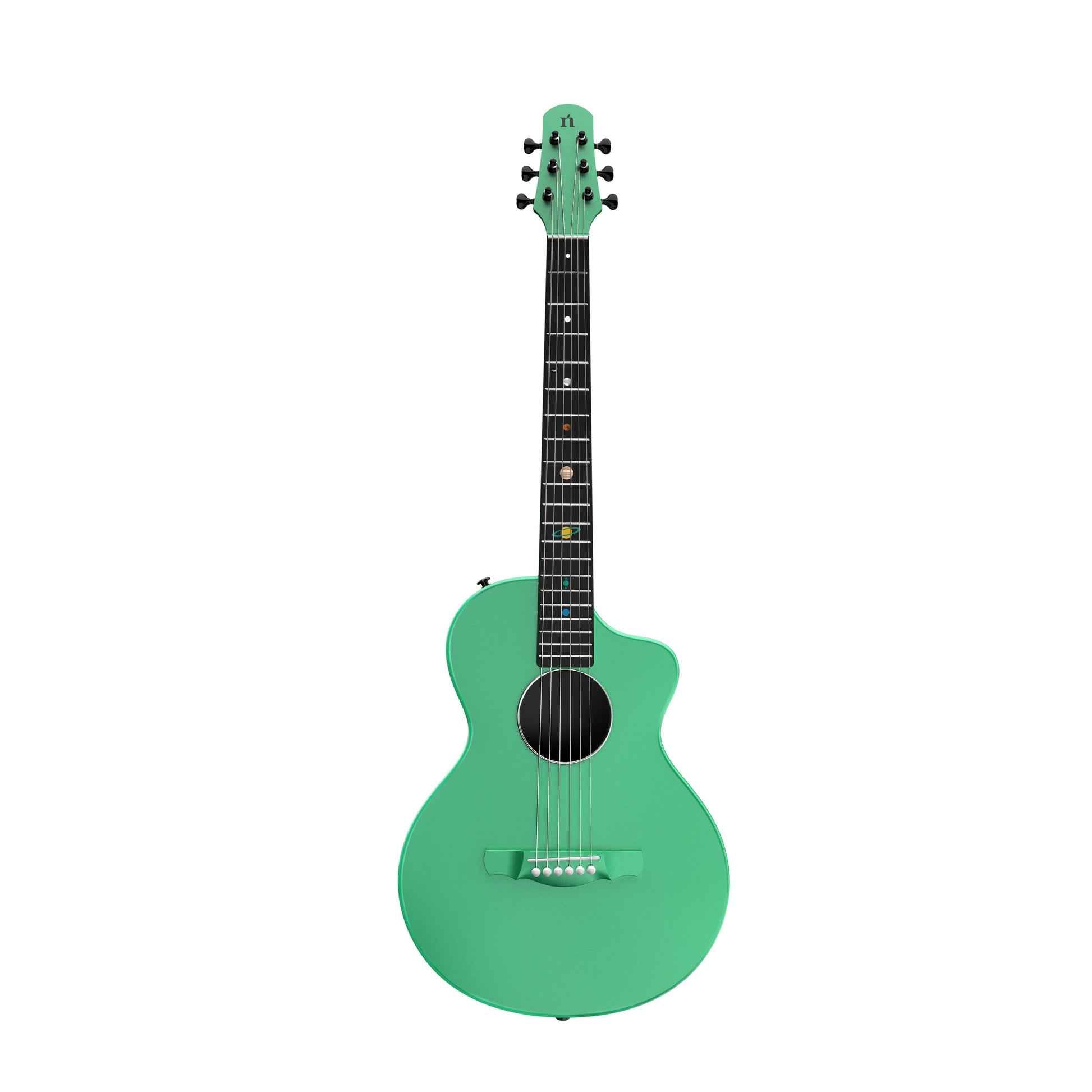Đàn Guitar Acoustic Natasha Asteroid, Mint green - Việt Music