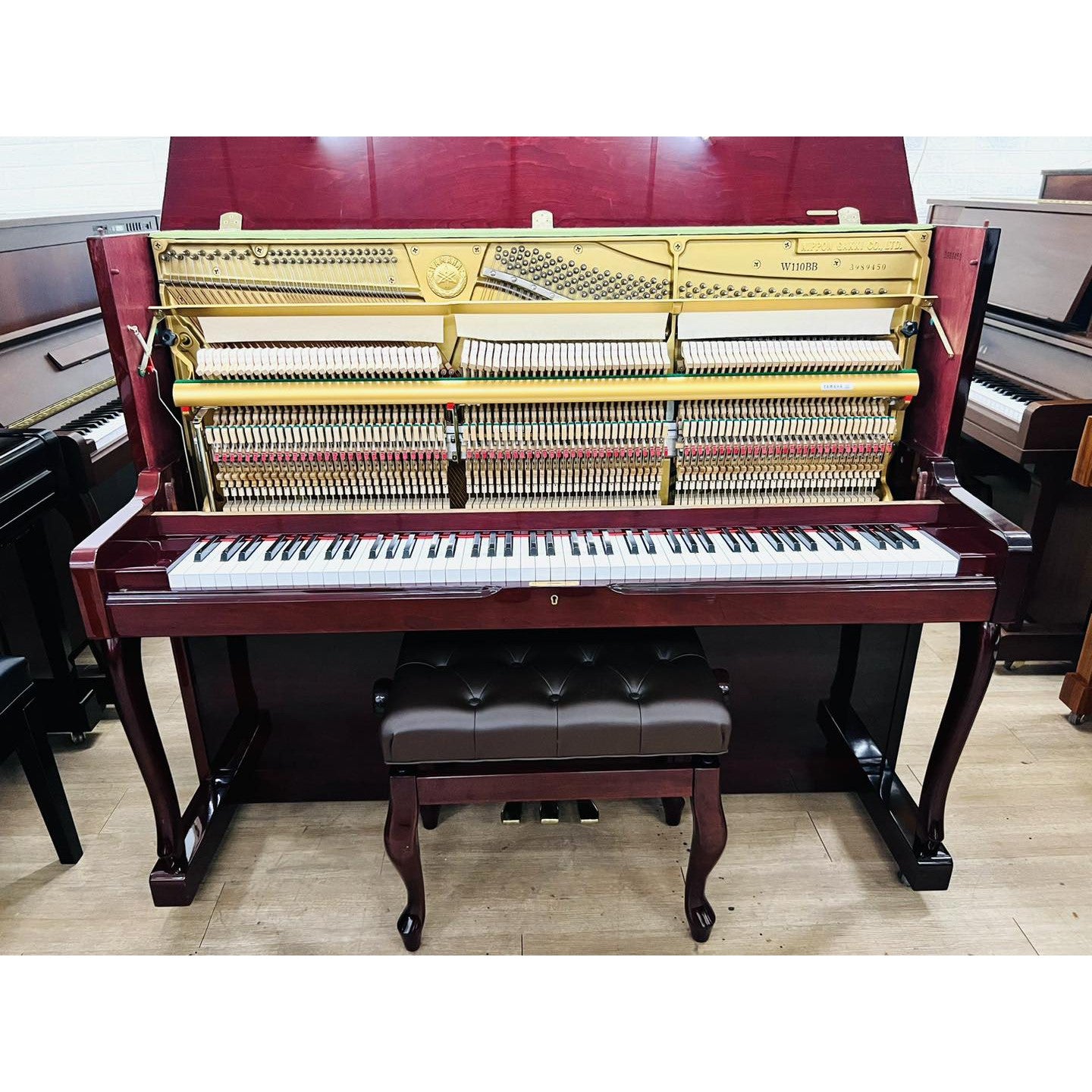 Đàn Piano Cơ Upright Yamaha W110BB - Qua Sử Dụng - Việt Music